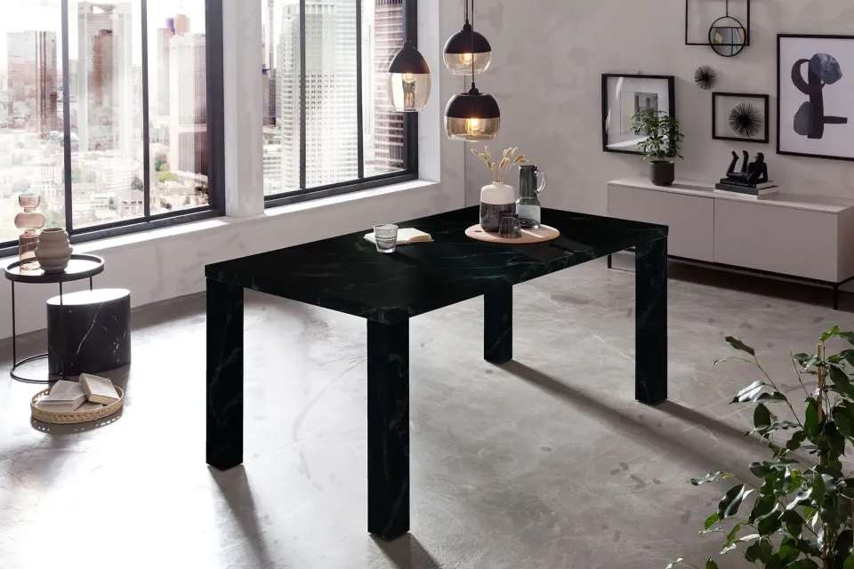 eetkamertafel Zayn zwart, foto 2