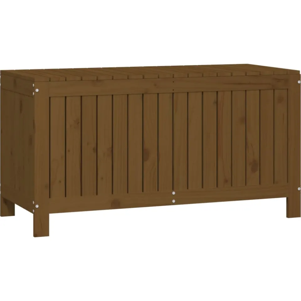 vidaXL Tuinbox 115x49x60 cm massief grenenhout honingbruin bruin, foto 4