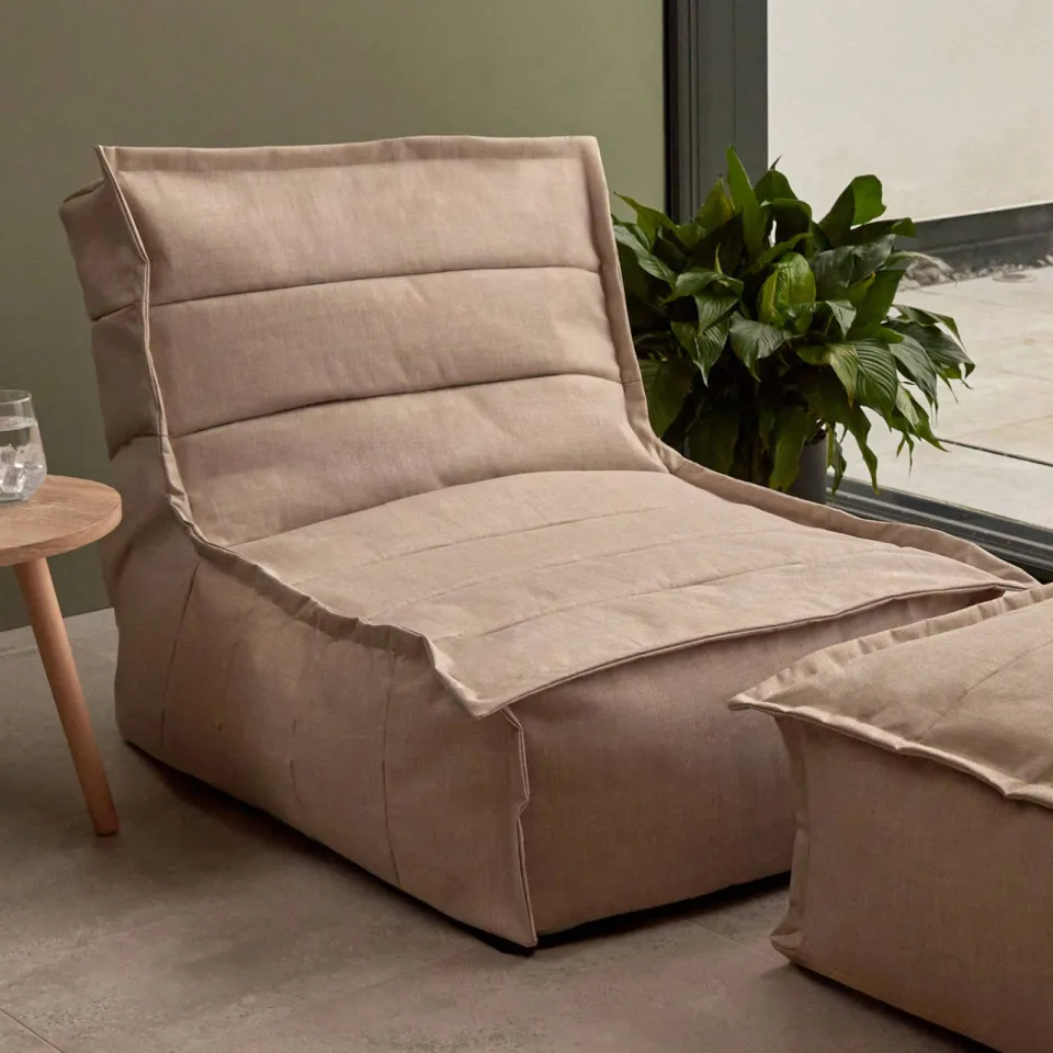 iCON Lounge Zitzak Dolce beige, foto 4