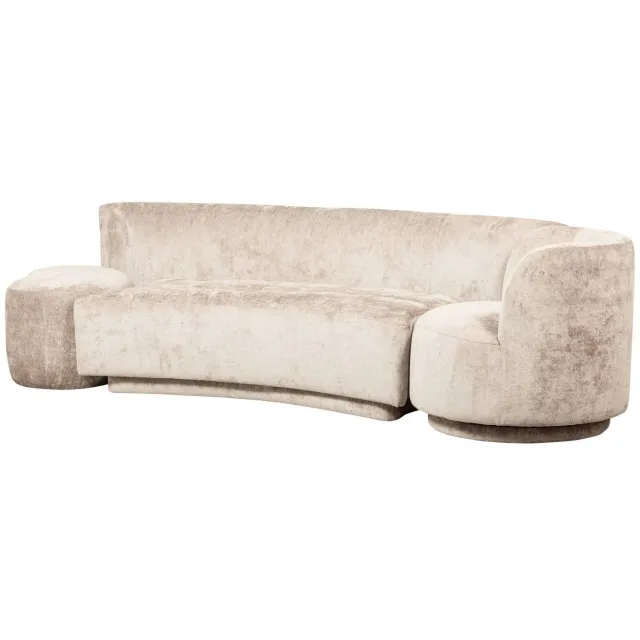 WOOOD Combi-Popular bank chenille naturel natural