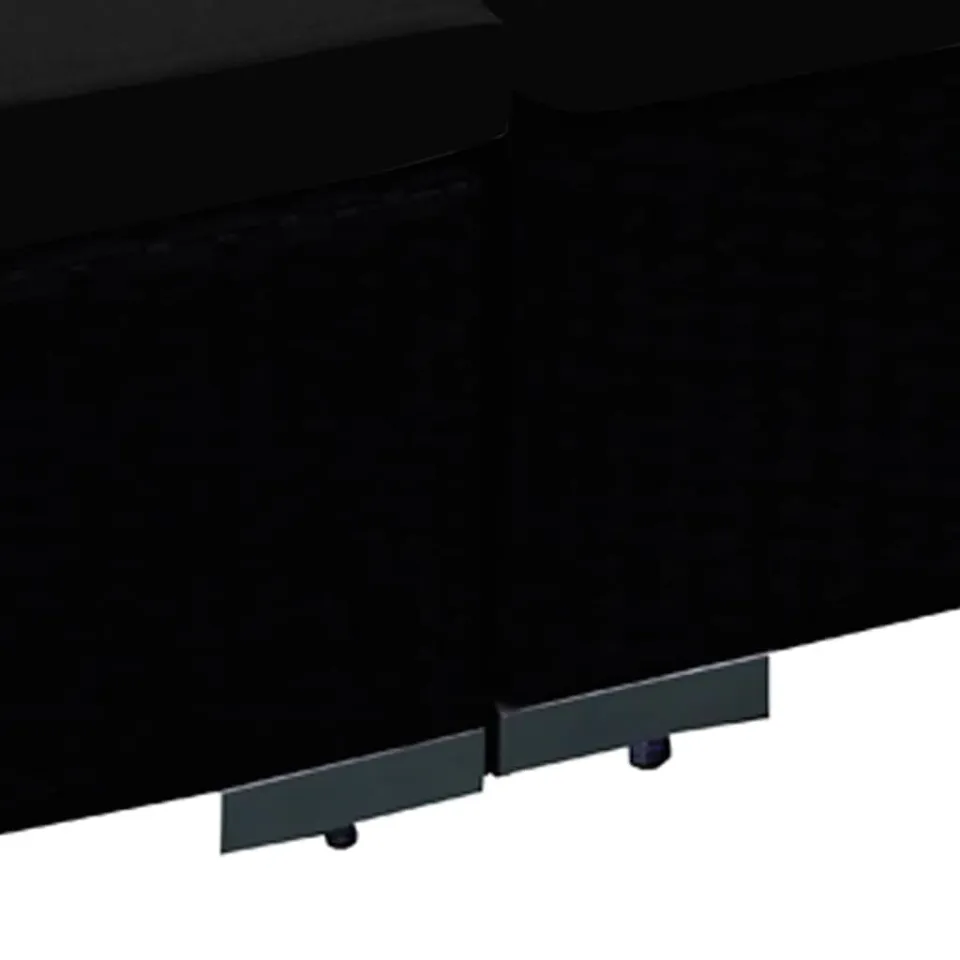 vidaXL 8-delige Loungeset met kussens poly rattan zwart, foto 4