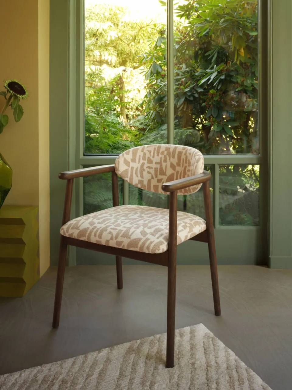 NOUS Living eetkamerstoel Elly beige, foto 5