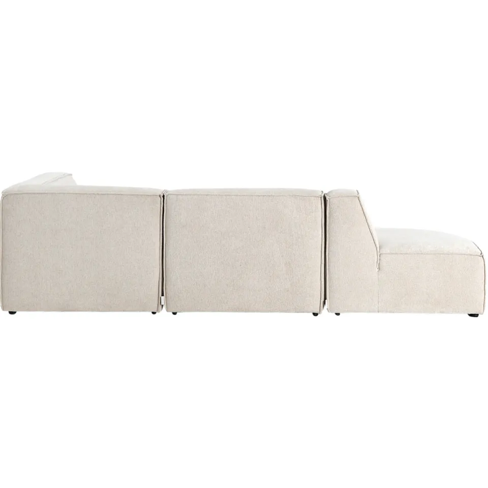 NOUS Living hoekbank Newton met ronde hoek - beige, foto 4