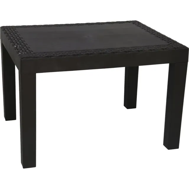 Gerimport Tuintafel Jack - 59 x 46 x 40 cm - Polypropyleen - Antraciet