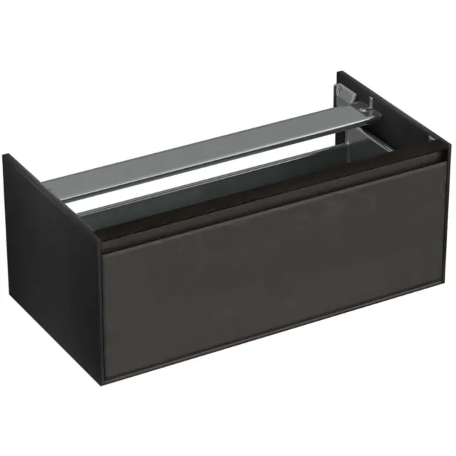 Forzalaqua Onderkast Forzalaqua Reno 100x51x40 Cm 1 La Softclose Eiken Black Oiled Zwart