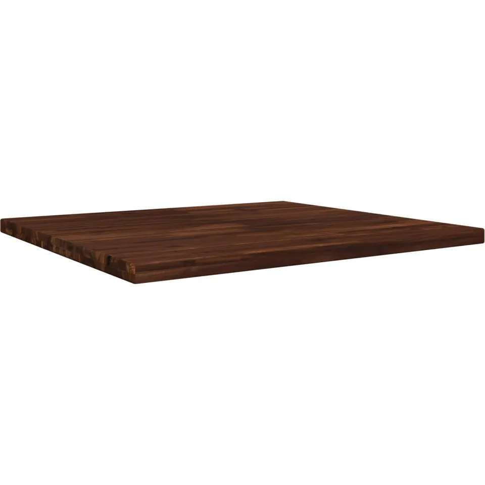 vidaXL Rechthoekig Tafelblad 90 x 80 x 3,2 cm Rechthoekig Bruin
