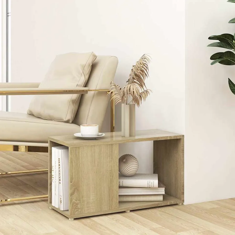 vidaXL Tv-meubel 60x24x32 cm bewerkt hout sonoma eikenkleurig, foto 2