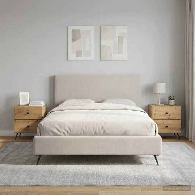 vidaXL Nachtkastje 2 st Artisanaal eiken 43 x 34,5 x 47,5 cm Bruin
