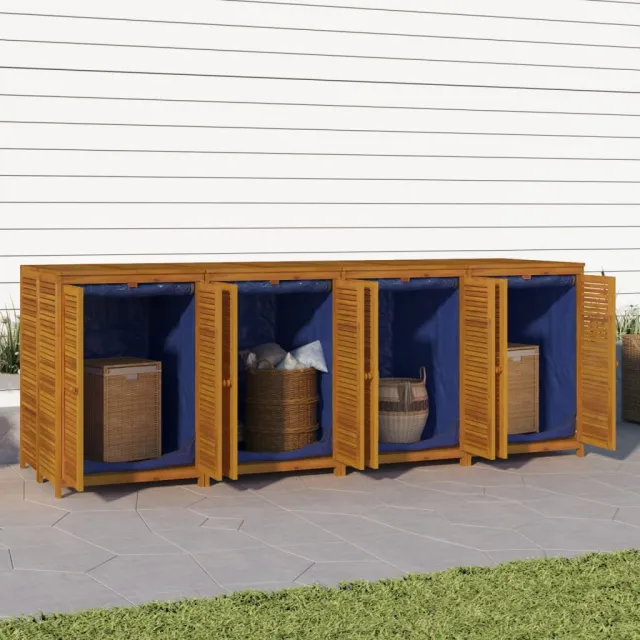 vidaXL Tuinbox 280x87x104 cm massief acaciahout bruin, foto 2