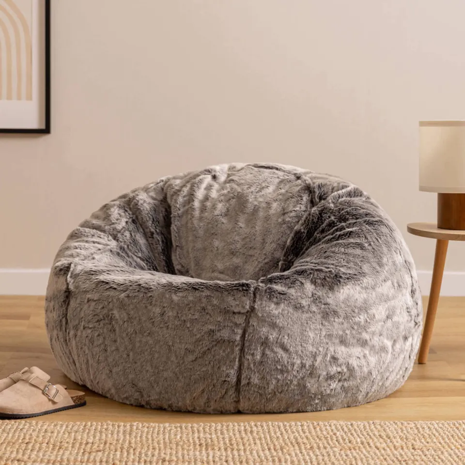 iCON Zitzak Fauteuil Kingston grijs, foto 4