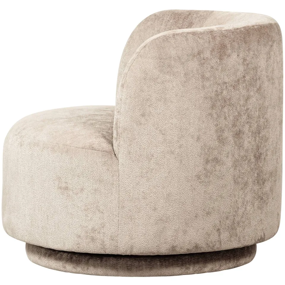 WOOOD Popular Fauteuil - Polyester - Naturel - 72x81x80, foto 2