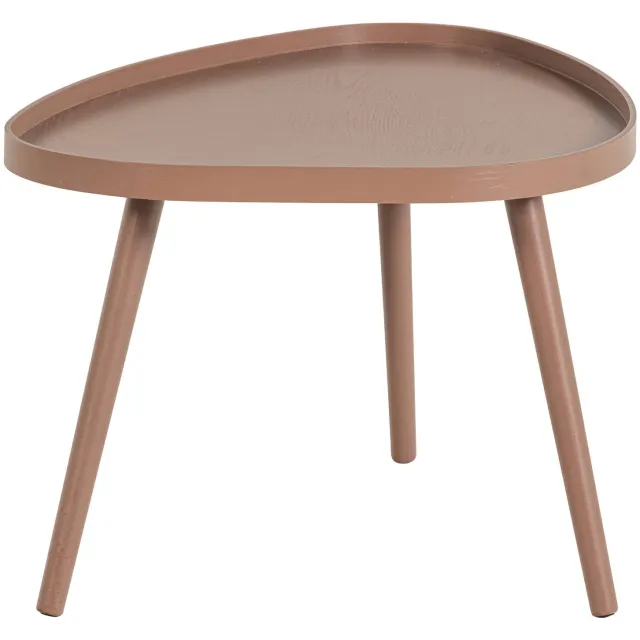 WOOOD Mae bijzettafel organisch oudroze old pink