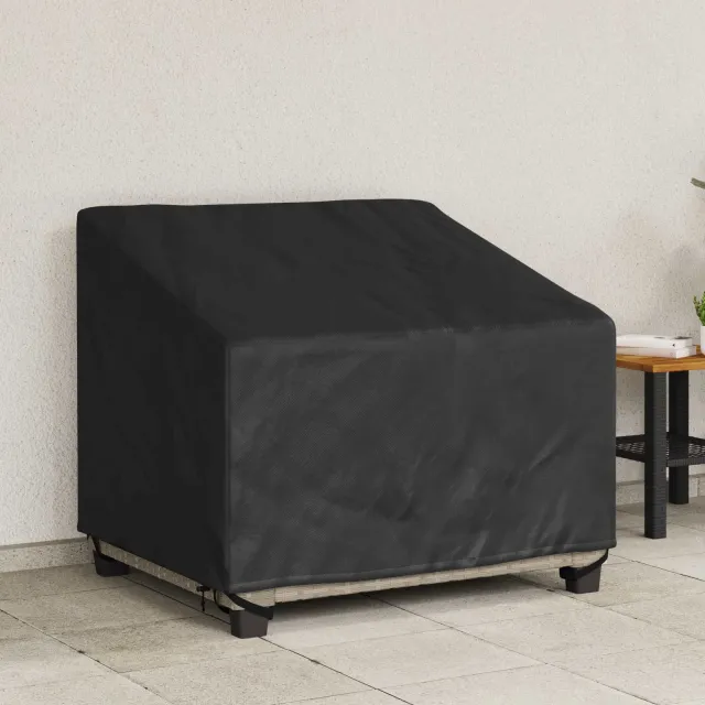 vidaXL Tuinstoelhoes Zwart 96 x 79 x 74 cm 210D Oxford Stof