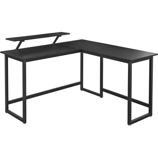 FurnStar hoekbureau - L bureau - 140x130x92.2cm - Zwart