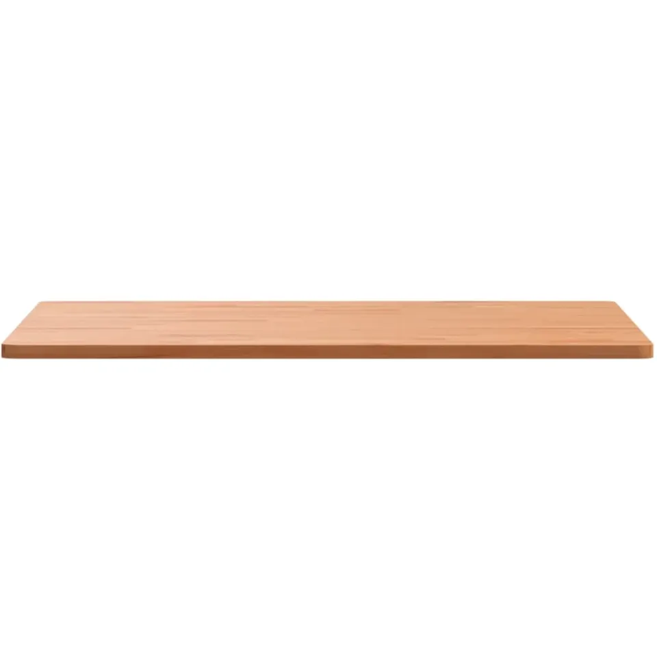 vidaXL Tafelblad vierkant 70x70x1,5 cm massief beukenhout Bruin