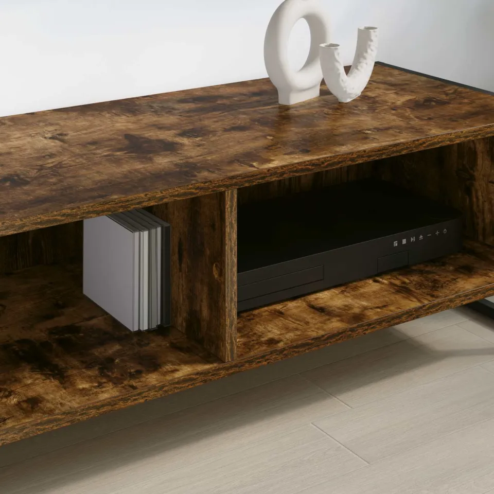 vidaXL TV-kast 100 x 36.5 x 30.5 cm Gerookt eiken Bewerkt hout, foto 4