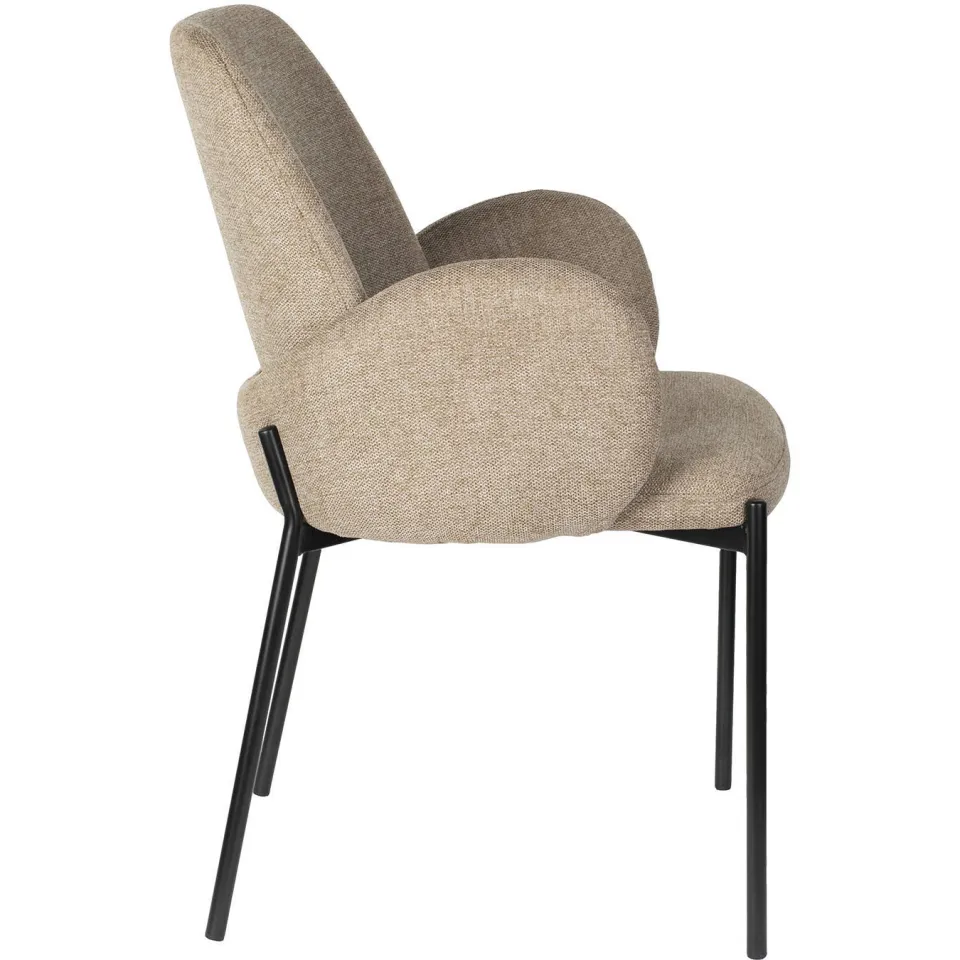 Housecraft Living Tjarda eetkamerstoel beige, foto 4