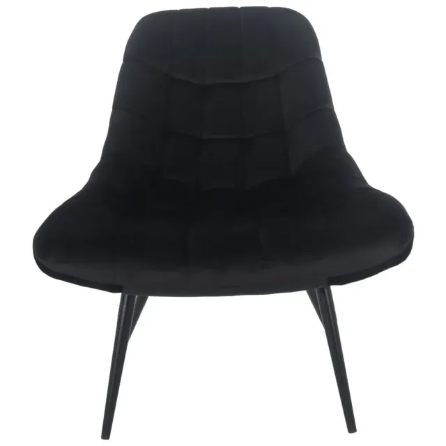 Fauteuil Stijn zwart