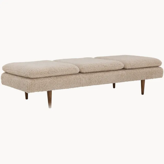Bloomingville Gestoffeerde bank Pione Beige