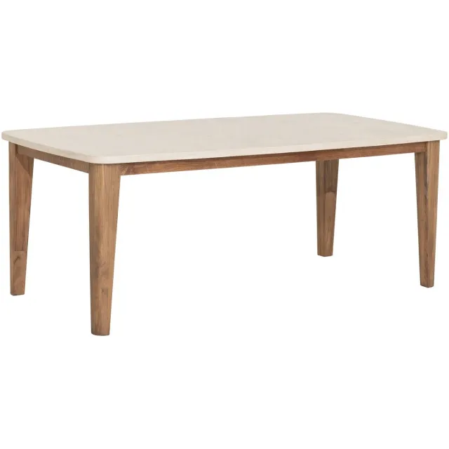 DTP Home Dining table Bliss Mortex rectangular 200,76x200x100 cm | MORTEX top Naturel