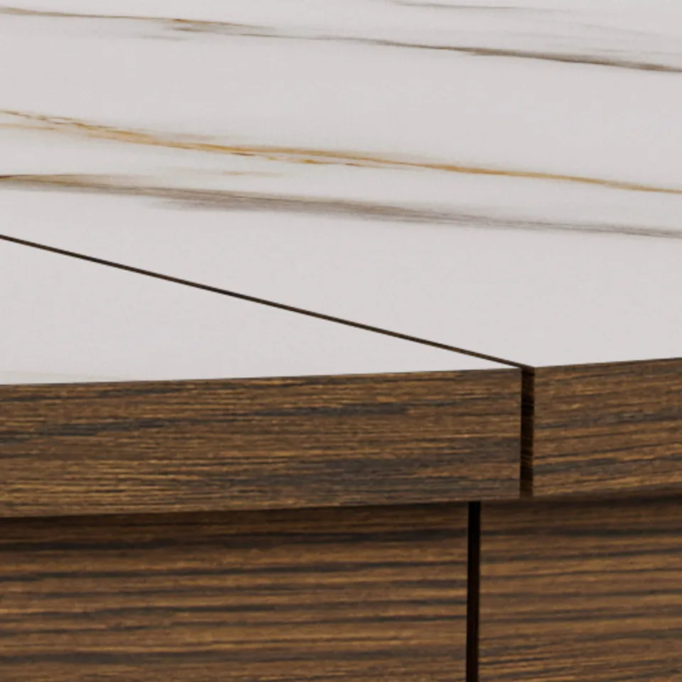 Wehkamp Home eetkamertafel Salar beige, foto 4
