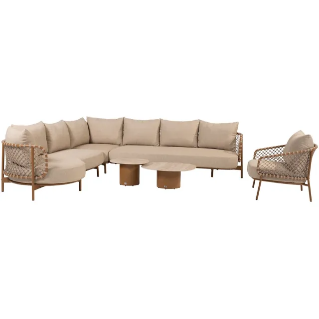 4 Seasons Outdoor 4 Seasons Martinique loungeset 6-delig - amber