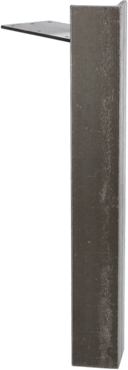 Seart Group Stalen Tafel- of Bankpoot - 45cm - Industriële Look Metaal;Grijs