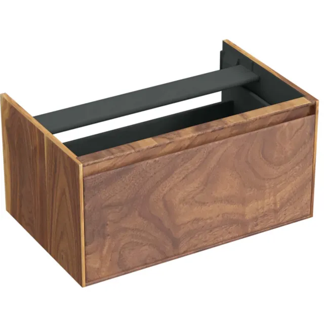 Forzalaqua Onderkast Forzalaqua Reno 2.0 80x51x40 Cm 1 La Softclose Noten Pure Walnut Bruin