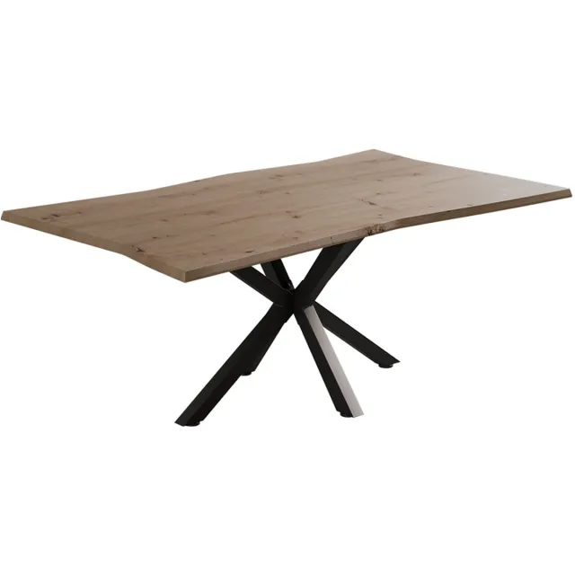Vicco Yan Salontafel – 100 x 60 cm Ambachtelijk Artisanaal eiken
