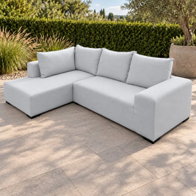 Divano Loungebank All Weather Feel Grey