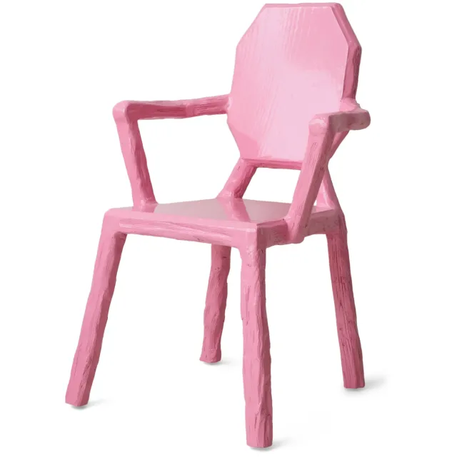 HKLIVING eetkamerstoel Teun Zwets Pink