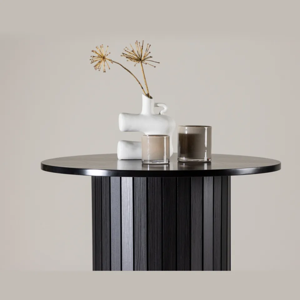 Nohr Ronde Bartafel 'Adrin' 70cm, kleur Zwart, foto 3