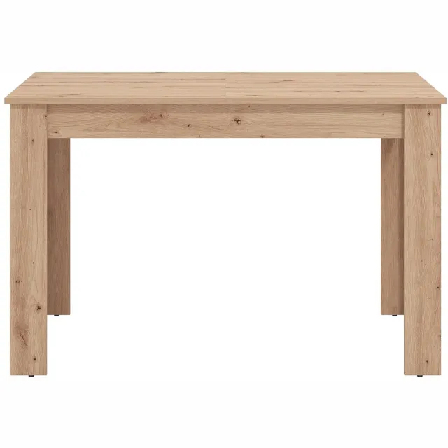 Vente-unique Uitschuifbare eettafel voor 4 tot 6 personen - Lichte houteffect - VENOLA Natuurlijk licht