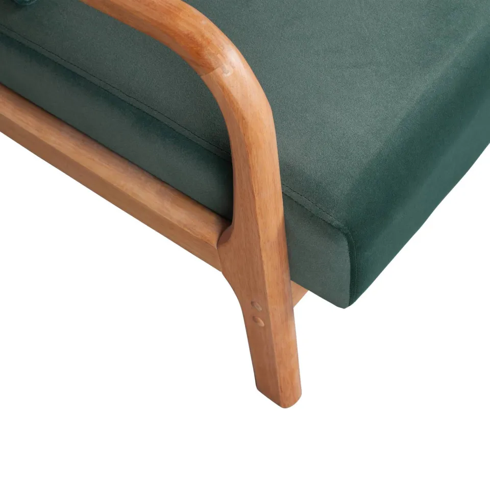 WOOOD Mark Fauteuil - Chenille - Zand - 75x67x82, foto 6
