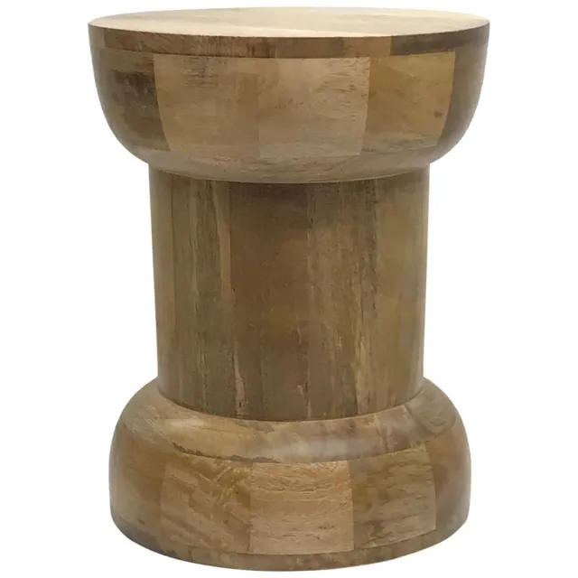 Leitmotiv Bijzettafel Decente - Naturel - 35x35x45.5cm - Modern