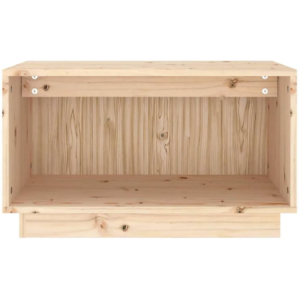 vidaXL Tv-meubel 60x35x35 cm massief grenenhout bruin, foto 4