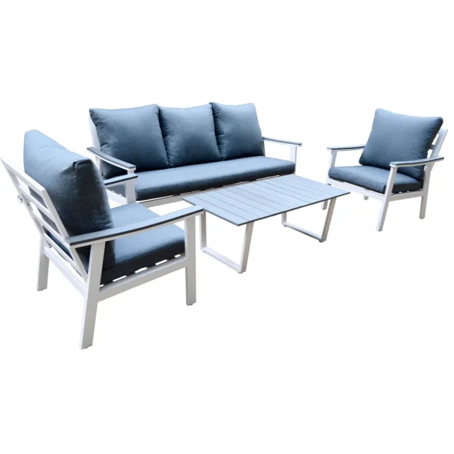 Intergard Dublin aluminium loungeset wit