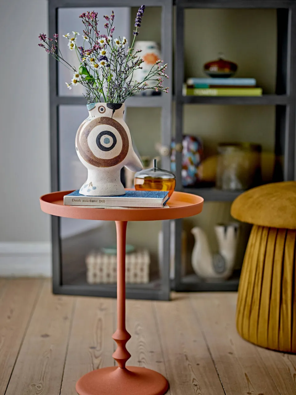 Bloomingville Anjou bijzettafel oranje, foto 2