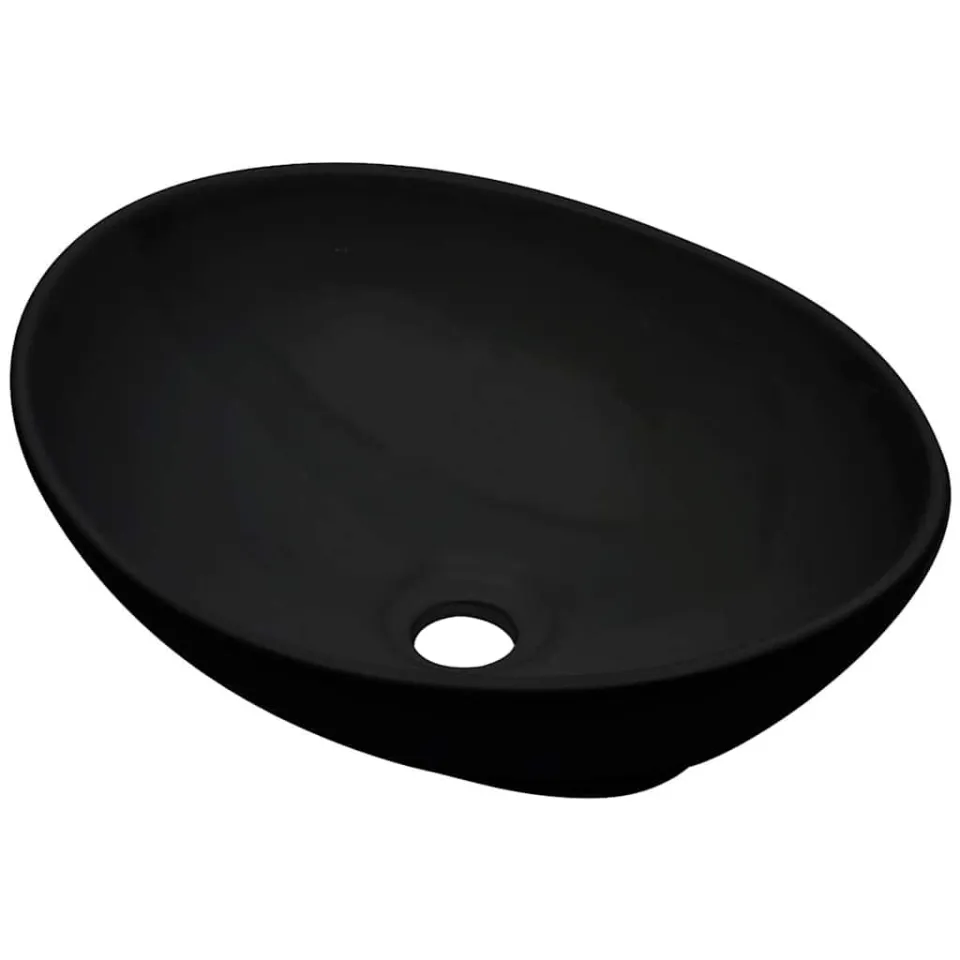 vidaXL 2-delige Badkamermeubelset keramiek wit, foto 4