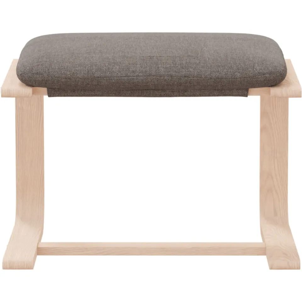 vidaXL Voetenbank 51x41x40 cm stof taupe, foto 4
