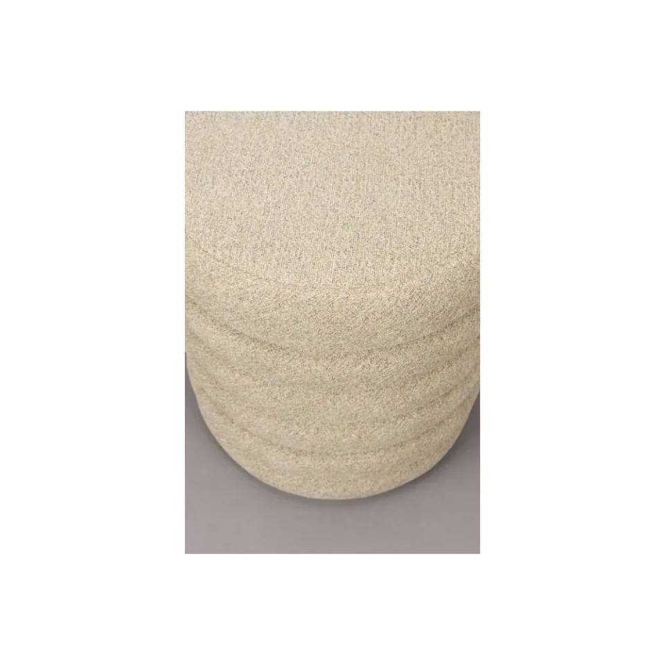 Dutchbone poef Fern beige, foto 4