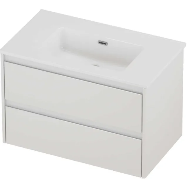 Proline Tribute Badmeubelset Porselein Elegant 80x46x54 cm Glans Wit Glans Wit
