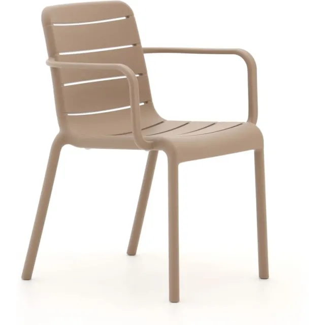 Forza Furniture Forza Narni/Sora 220cm dining tuinset 7-delig stapelbaar