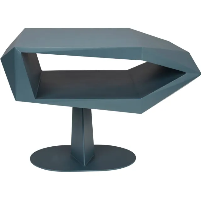 Zuiver North bijzettafel blauwgrijs Zwart