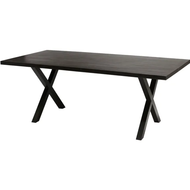 eetkamertafel Raegan Magnolia zwart, foto 2