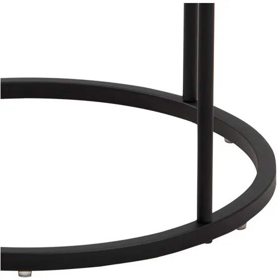 Lisomme Else houten nachtkastje wit - Ø 40 cm, foto 5