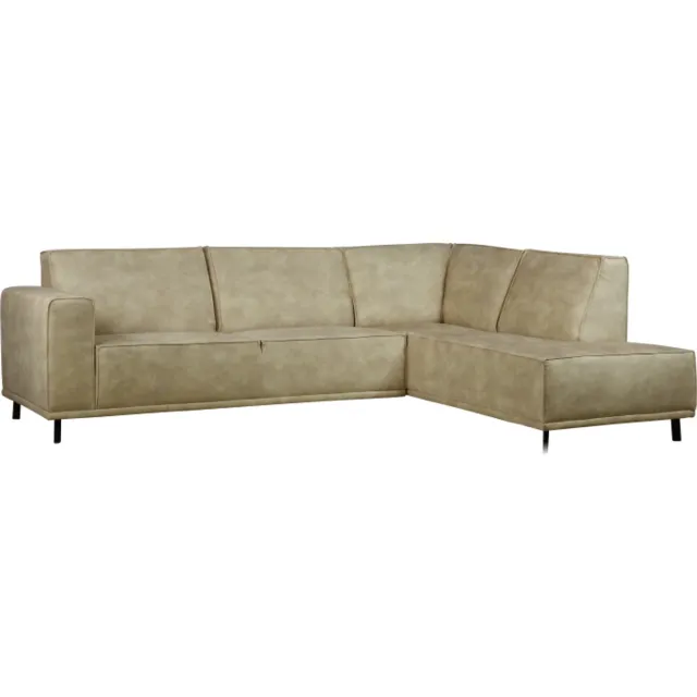 Meubelplaats Hoekbank Oklahoma Rechts | Beige
