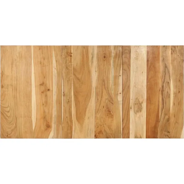 vidaXL Hoofdbord 160 cm massief acaciahout Bruin