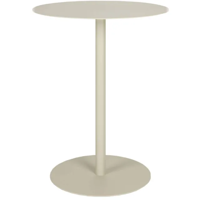Zuiver Snow Bistrotafel Rond 57 cm Metaal Beige
