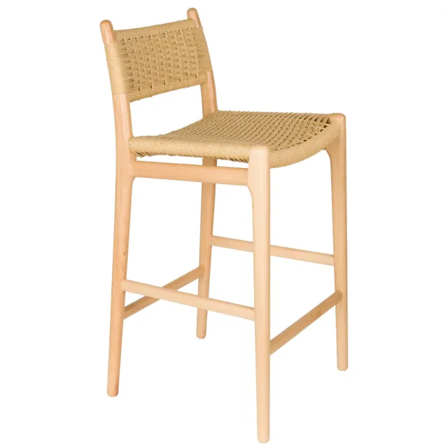 Dutchbone Cecile barkruk naturel natural